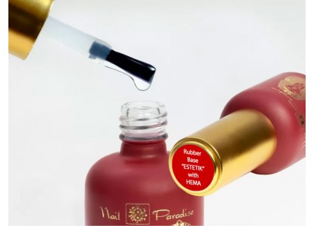 Base Coat - Rubber Bio "ESTETIK" UV/LED Gel with HEMA 10ml