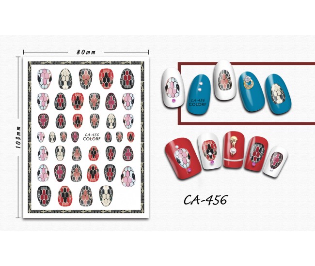 3D Nail Stickers | Trend stickers| CA-456