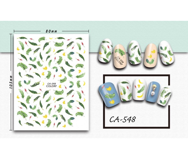 3D Nail Stickers | Trend stickers| CA-548