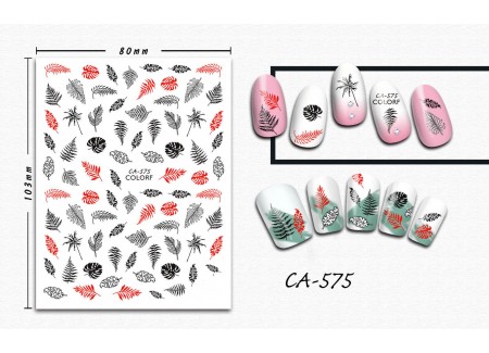 3D Nail Stickers - CA-575 3D Nail Stickers - CA-575