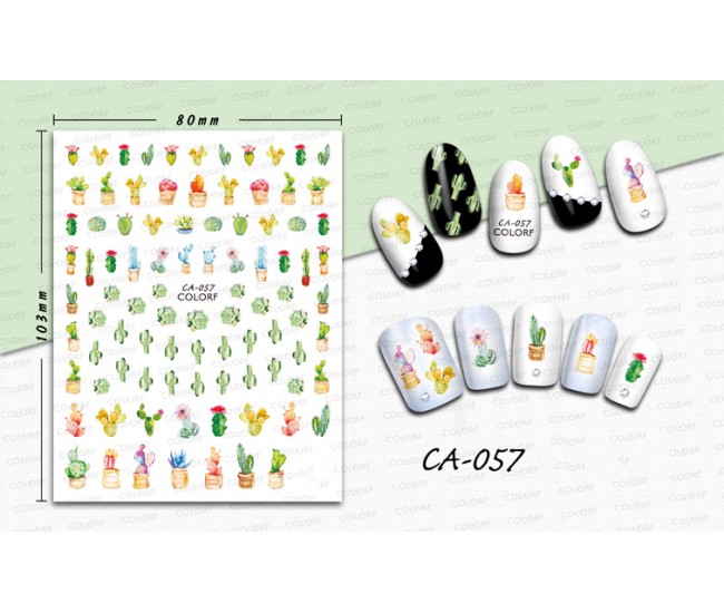 3D Nail Stickers | Trend stickers| CA-057