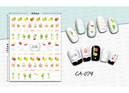 3D Nail Stickers - CA-074 3D Nail Stickers - CA-074