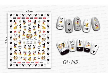 3D Nail Stickers - CA-143 3D Nail Stickers - CA-143