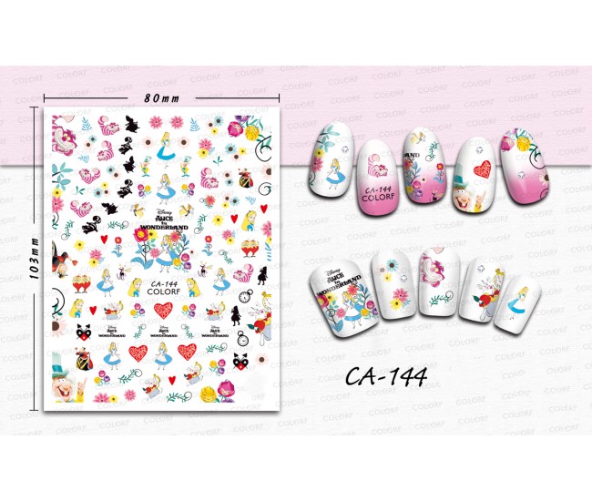 3D Nail Stickers | Trend stickers| CA-144