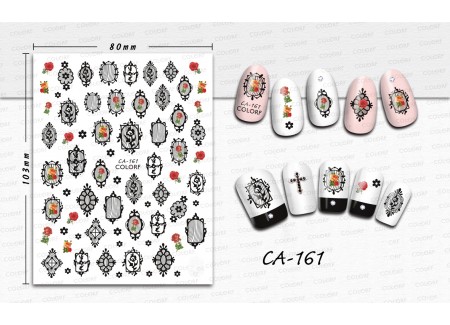 3D Nail Stickers - CA-161 3D Nail Stickers - CA-161