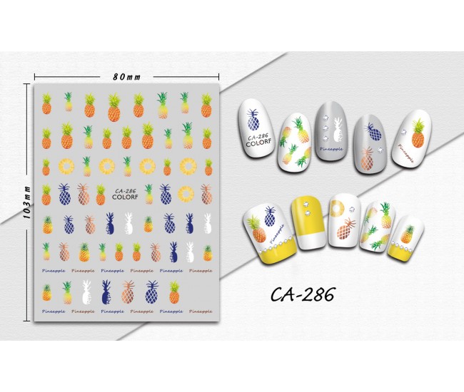 3D Nail Stickers | Trend stickers| CA-286