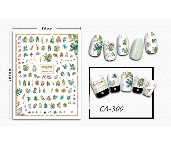 3D Nail Stickers | Trend stickers| CA-300