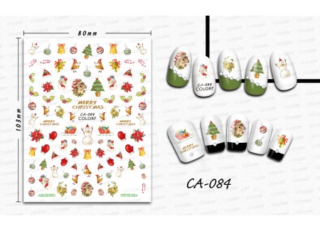 3D Nail Stickers - CA-084 3D Nail Stickers - CA-084