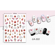 3D Nail Stickers - CA-335 3D Nail Stickers - CA-335