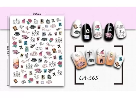 3D Nail Stickers - CA-565