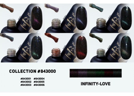 SPHYNX Lac Cat Eye Gel Polish Collection - Infinity-Love 60ml SPHYNX Lac Cat Eye Gel Polish Collection - Infinity-Love 60ml