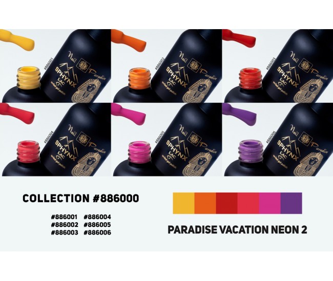 Gel Polish Collection - Paradise Vacation Neon 2 60ml