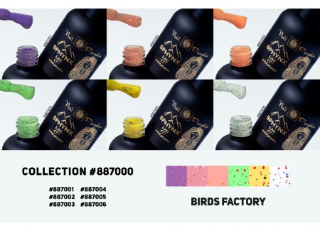 SPHYNX Lac Gel Polish Collection - Birds Factory 60ml SPHYNX Lac Gel Polish Collection - Birds Factory 60ml