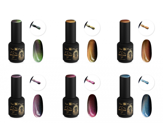 SPHYNX Lac Cat Eye Gel Polish Collection - Hologlitz 60ml SPHYNX Lac Cat Eye Gel Polish Collection - Hologlitz 60ml