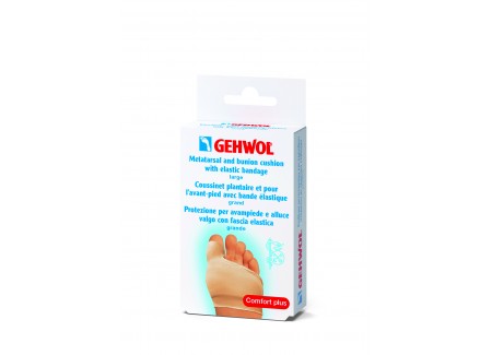 GEHWOL Metatarsal and bunion cushion with elastic bandage 1pad Large GEHWOL Metatarsal and bunion cushion with elastic bandage 1pad Large