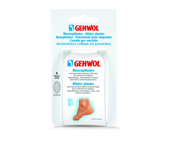 GEHWOL Blister Plaster with Hydrocolloid System 6 pads