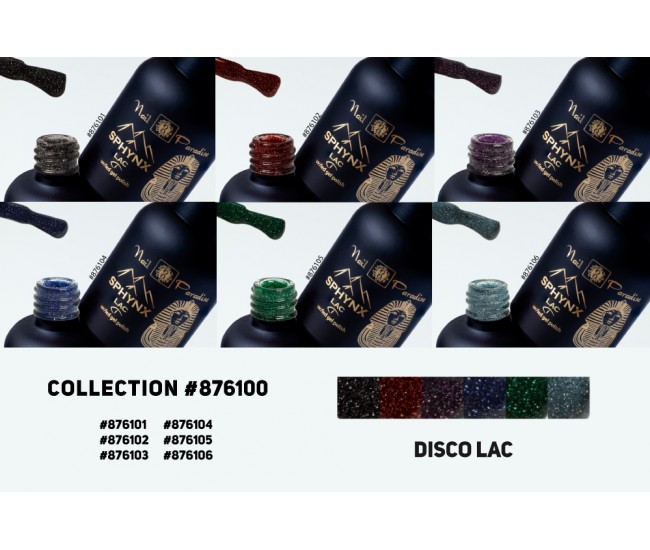 SPHYNX Lac Gel Polish Collection - Disco Lac 1 60ml SPHYNX Lac Gel Polish Collection - Disco Lac 1 60ml