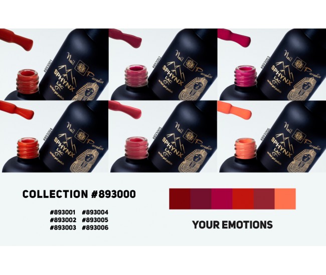 SPHYNX Lac Gel Polish Collection - Your Emotions 60ml