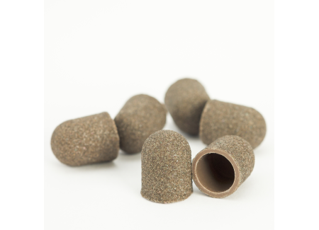 Pedicure Sanding Caps Light Brown 10pcs #M Grit Pedicure Sanding Caps Light Brown 10pcs #M Grit