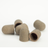 Pedicure Sanding Caps Light Brown 10pcs #F Grit