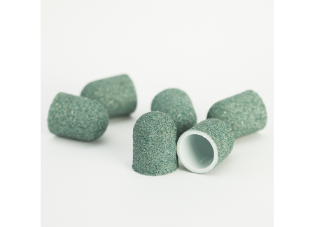 Pedicure Sanding Caps Green 10pcs #M Grit Pedicure Sanding Caps Green 10pcs #M Grit