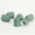 Pedicure Sanding Caps Green 10pcs #M Grit