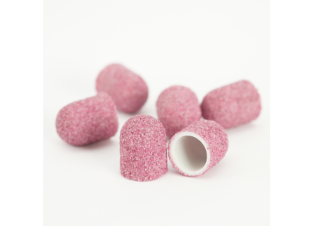 Pedicure Sanding Caps Pink 10pcs #C Grit Pedicure Sanding Caps Pink 10pcs #C Grit