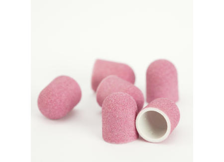 Pedicure Sanding Caps Pink 10pcs #F Grit Pedicure Sanding Caps Pink 10pcs #F Grit