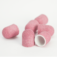 Pedicure Sanding Caps Pink 10pcs #M Grit Pedicure Sanding Caps Pink 10pcs #M Grit