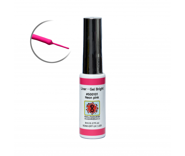 Liner Gel Bright - Neon Pink 8 ml