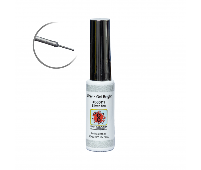 Liner Gel Bright - Silver Fox 8 ml