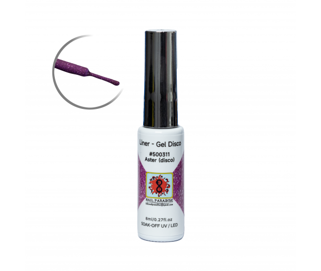 Liner Gel Disco - Aster 8 ml