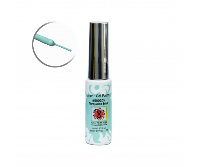 Liner Gel Pastel - Turquoise-Blue 8 ml