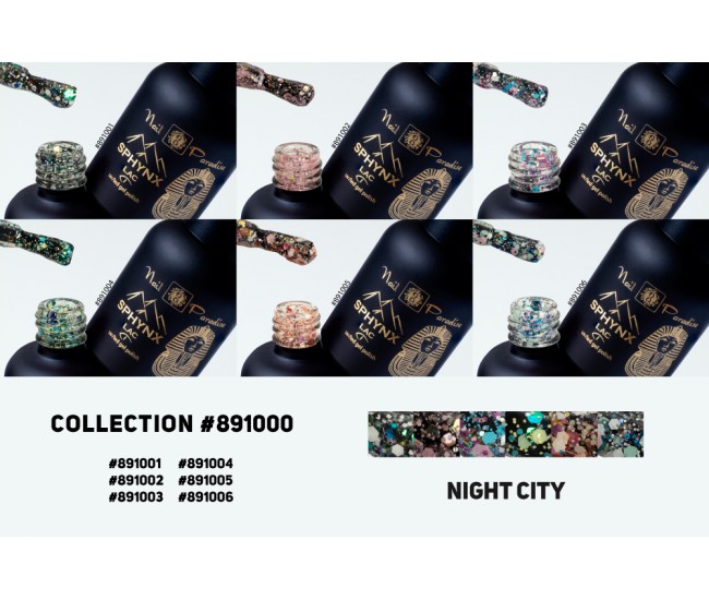 SPHYNX Lac Gel Polish Collection - Night City 60ml