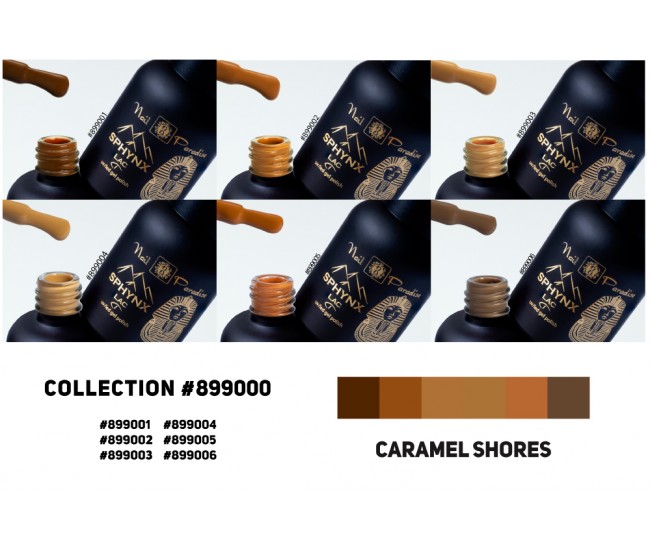 SPHYNX Lac Gel Polish Collection - Caramel Shores 60ml