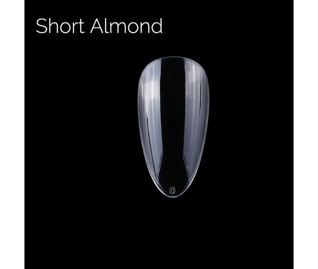 Soft Gel Tips 26 - Short Almond 120pcs