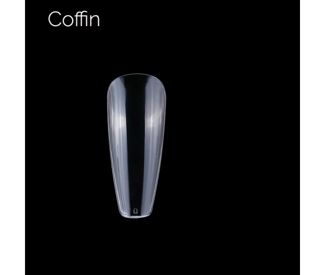 Soft Gel Tips 25 - Coffin 240pcs