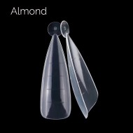 Top/Dual plastic nail forms - Almond 120pcs  Top/Dual plastic nail forms - Almond 120pcs
