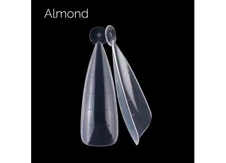 Top/Dual plastic nail forms - Almond 120pcs  Top/Dual plastic nail forms - Almond 120pcs