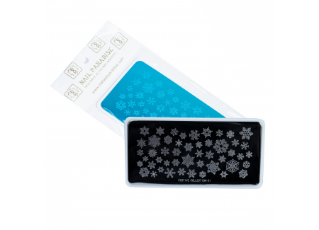 Stamping Plate - FESTIVE CILLEECTION - 01 Stamping Plate - FESTIVE CILLEECTION - 01