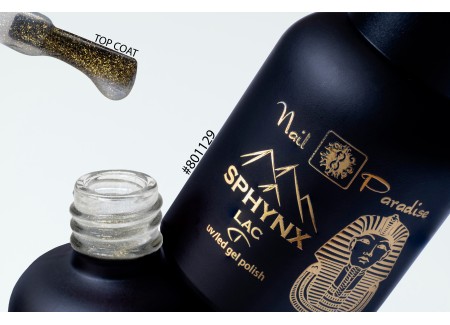 Top Coat - Gold Tiara no wipe 10ml Top Coat - Gold Tiara no wipe 10ml