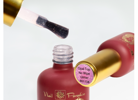 Top Coat - Opal No Wipe Glitter 10ml Top Coat - Opal No Wipe Glitter 10ml