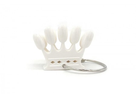 White Crown Nail Display with Ring 50pcs White Crown Nail Display with Ring 50pcs