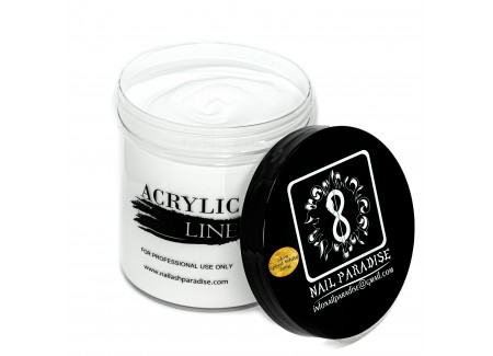 Acrylic Powder - Slow Speed White 300g Acrylic Powder - Slow Speed White 300g