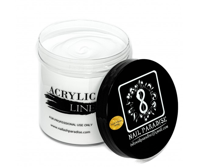 Acrylic Powder 200068 Fast Clear 300g.