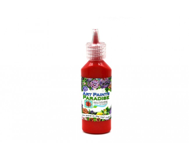 Acrylic paints Red - Paradise Paint - Nail & Eyelash Paradise