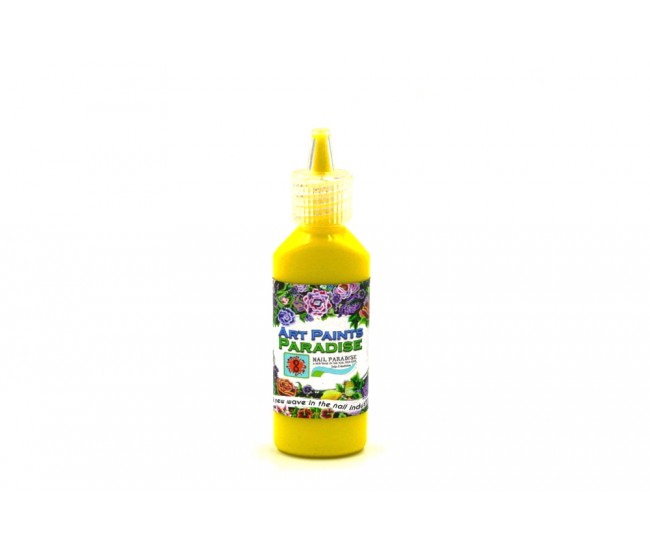 Acrylic paints Yellow - Paradise Paint - Nail & Eyelash Paradise