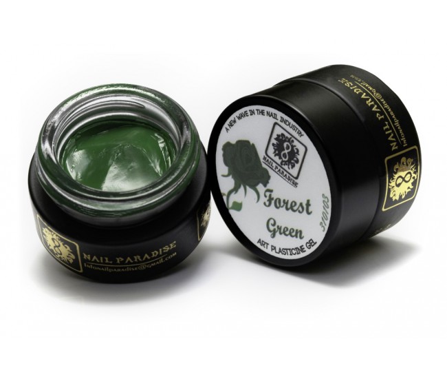 4D Plastecine Gel - Collection #1 - Forest Green - Nail & Eyelash Paradise
