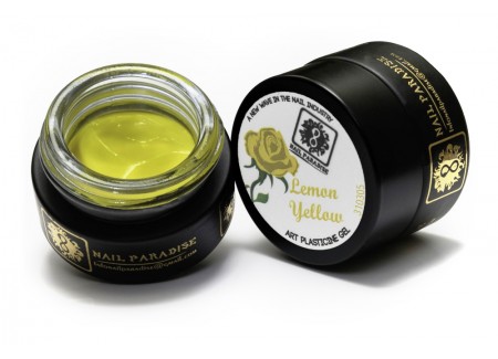 4D Plastecine Gel - Collection #3 - Lemon Yellow 4D Plastecine Gel - Collection #3 - Lemon Yellow
