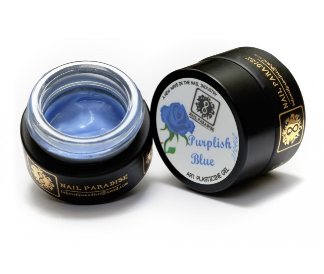 4D Plastecine Gel - Collection #4 - Purplish Blue - Nail & Eyelash Paradise